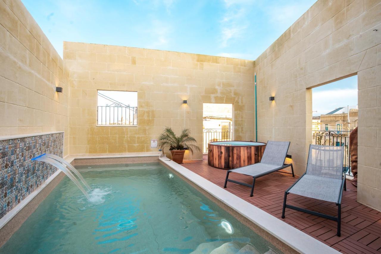 Narcisa - Luxury 3Br Traditional House With Pool, Cinema & Hot Tub Xagħra Exterior foto